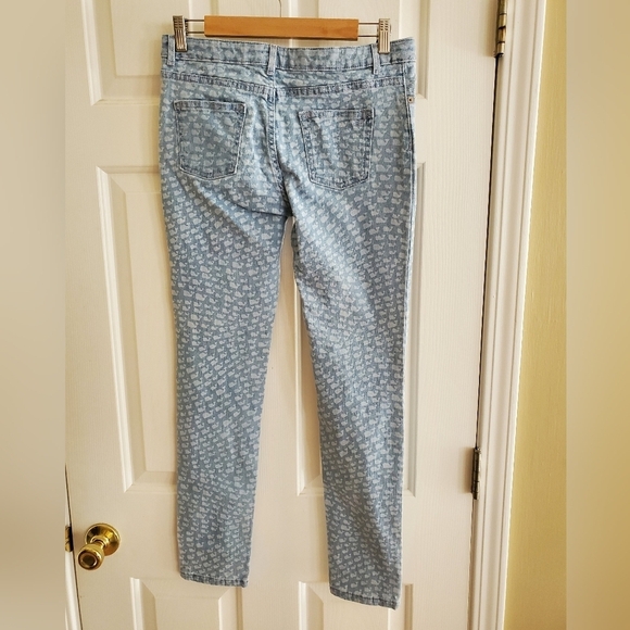 Vineyard Vines Blue Denim Jeans Girls Sz 16 Saylor Stone Wash Skinny Whales - Picture 2 of 9